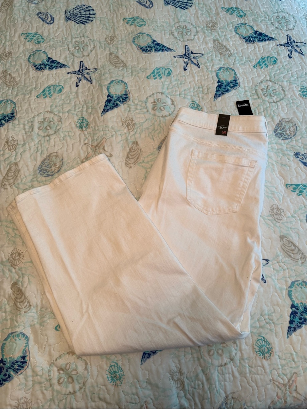torrid White Jeans wide leg